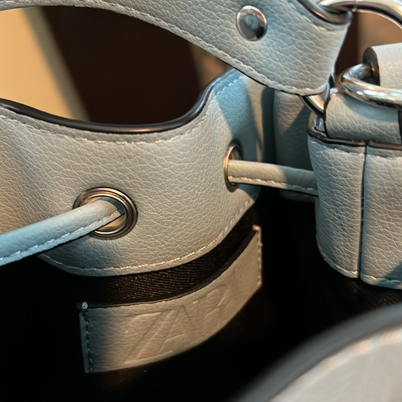 👜 ZARA small light blue purse - Picture 3 of 9